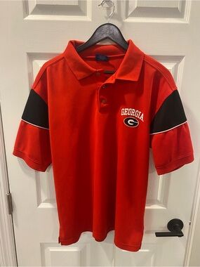 Pro Player Georgia Bulldogs Polo Shirt - Large